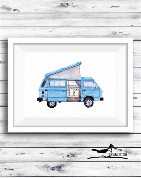 Vw Art Vanagon Syncro Vw Type 2 T3 Volkswagen Art By Bluejaybay