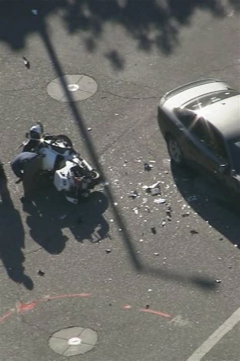 Police Motorcycle Crash Phoenix