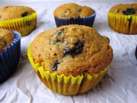 Nutritious and Delicious Wheat Germ Blueberry Muffins | Babaganosh