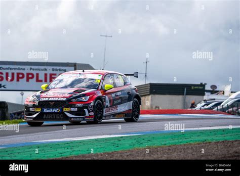 Dunfermline UK 12th Aug 2023 BTCC Qualifying During The British