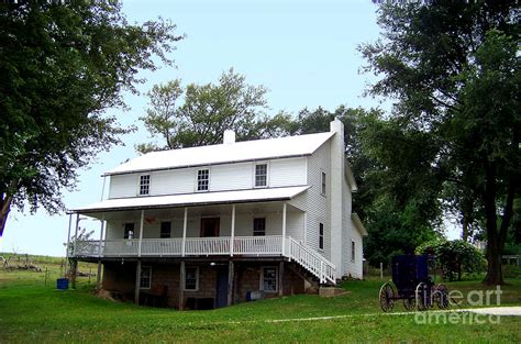 Amish Farm House Photograph By Charles Robinson Pixels