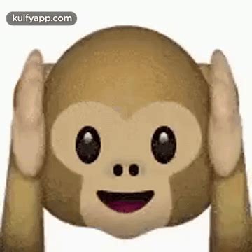 Monkey Emoji.Gif GIF - Monkey emoji Monkey Emoji - Discover & Share GIFs