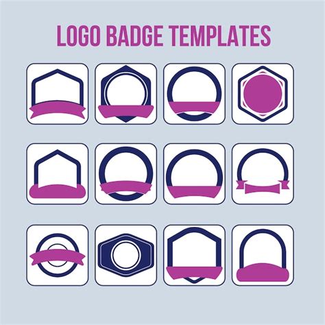 Premium Vector Logo Badge Set