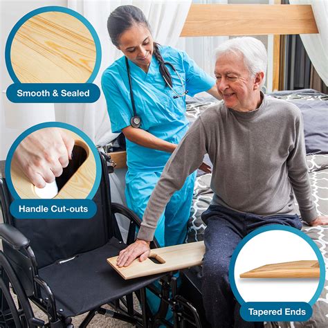 Dmi Transfer Board And Slide Board Made Of Heavy Duty Wood For Patient