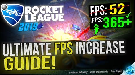 Rocket League Dramatically Increase Performance Fps With Any Setup