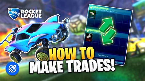 How To Trade In Rocket League Youtube