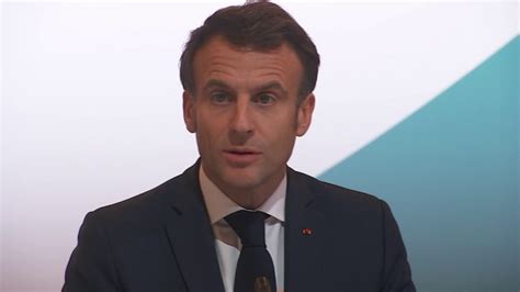 Suivez En Direct Le Discours D Emmanuel Macron En Ouverture Du Forum De