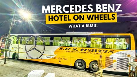 MERCEDES BENZ Super High Deck Multi Axle AC Semi Sleeper Bus Journey