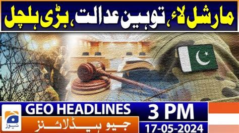 Geo Headlines Pm Th May Tv Shows Geo Tv