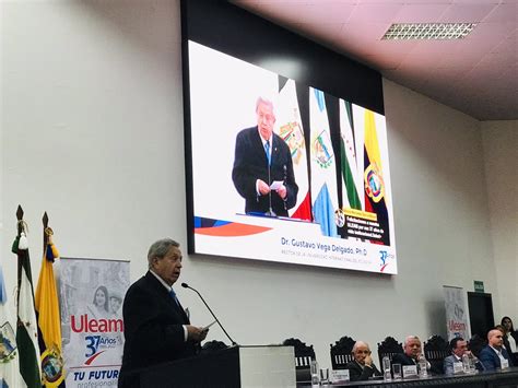 Uleam Ecuador On Twitter Dr Gustavo Vega Delgado Rector De