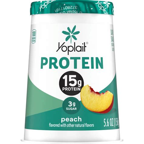 Yoplait 15g Protein Peach Yogurt - Shop Yogurt at H-E-B