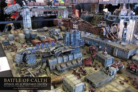 Vivid New Pics of the Battle For Calth - 40k Studio Table - Spikey Bits