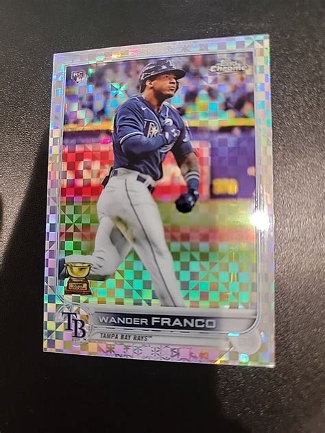 2022 Topps Chrome X Fractor Wander Franco 35 Rookie RC EBay