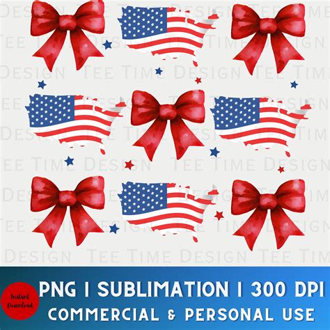 American Flag Coquette Png Coquette Bow Png Patriotic Png America Png Trendy Patriotic