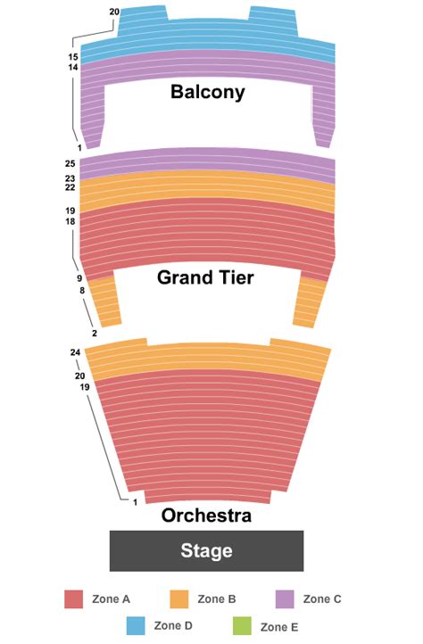 Miller Auditorium Seating Chart