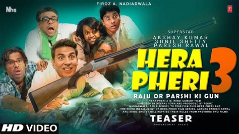 Hera Pheri Trailer Akshay Kumar Suniel Shetty Paresh Raval Kiara