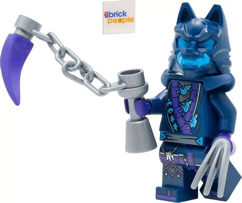 Lego Ninjago Wolf Mask Warrior Minifigure With Claw And Weapon