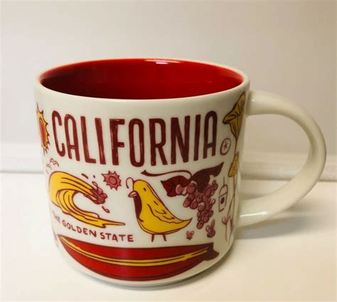 Starbucks 2017 California Been There Series 14 Oz Mug The Golden