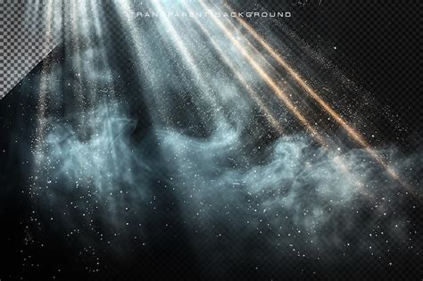 Premium Psd Lighting Rays Overlay On Transparent Background