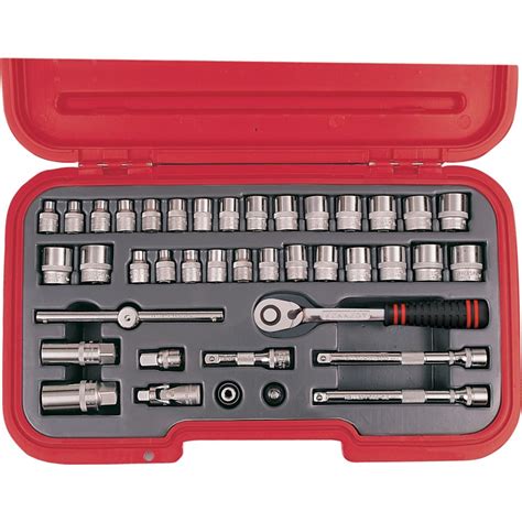 Kennedy Pro Metric Af Pc Sq Dr Socket Set At Zoro