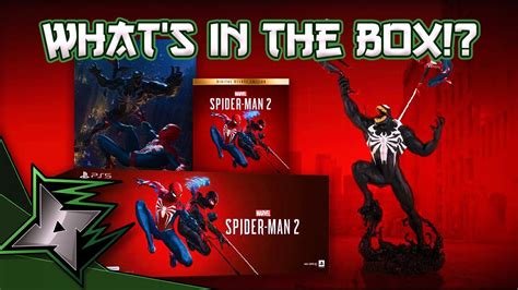 A Statue Of Peter Miles And Venom Spider Man Pre Order