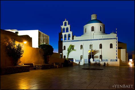 Santorini The Church Of Panagia Of Platsani In Oia Flickr