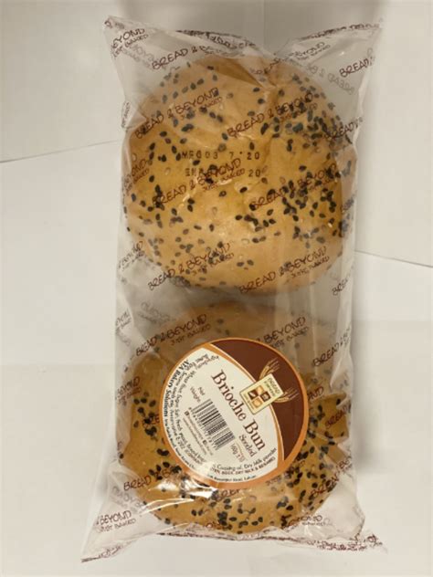 Buy Brioche Bun Seeded Bread Beyond Online Bakery