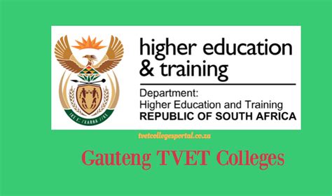 Gauteng TVET Colleges - TVET Colleges