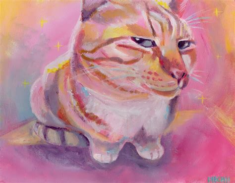 Mr Fresh Art Print Side Eye Cat Meme Etsy