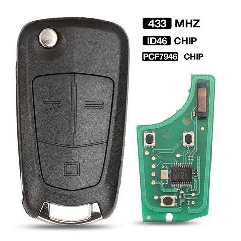 Jingyuqin Mhz Id Pcf Chip Remote Car Key Shell Control Key