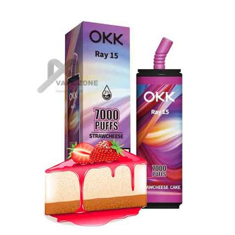 Okk Disposable Pod Strawberry Cheese Cake 7000 Puffs Vapezonealex