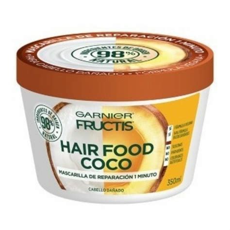 Mascarilla Garnier Fructis Hair Food Coco 350 ML Coral