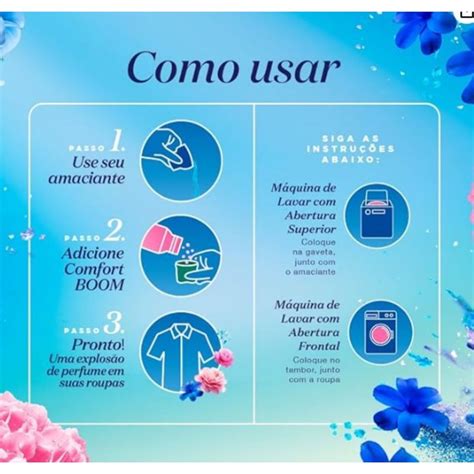 Comfort Boom Roupas Mais Perfumadas Em Cristais X Mais Perfume Longa