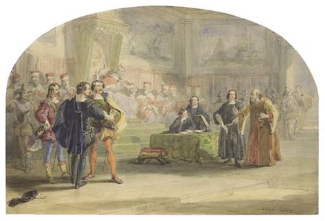 Merchant of Venice, act 4, scene 1, the trial scene [graphic] … free public domain image | Look ...