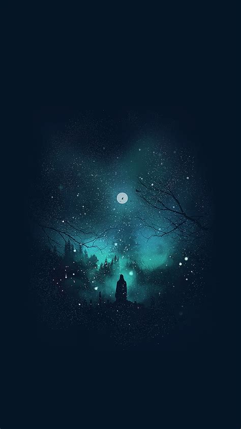 Dream2, dark, dream, moon, night, HD phone wallpaper | Peakpx