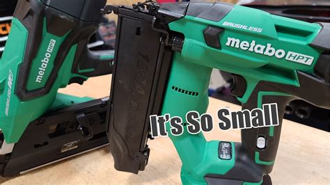 New Smaller Metabo Hpt 18g Brad And Framing Nailers Youtube