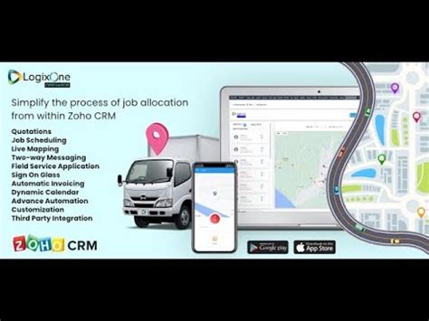 LogixOne Operator FSM For Zoho CRM Very Quick 3 Min Demo YouTube