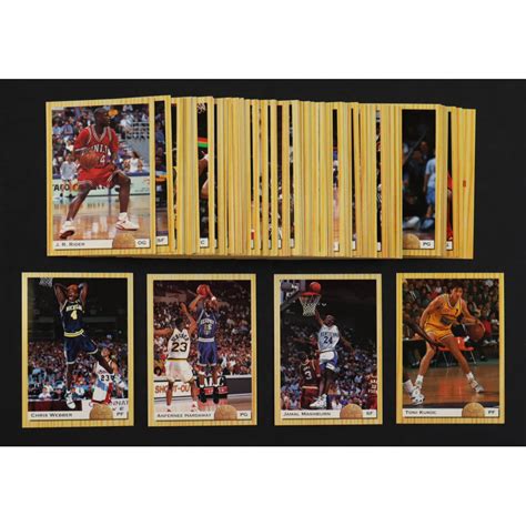 Classic Basketball Complete Set Of Cards With Chris Webber