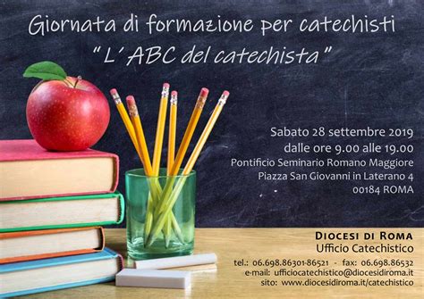 Giornata Di Formazione Per Catechisti Ufficio Catechistico