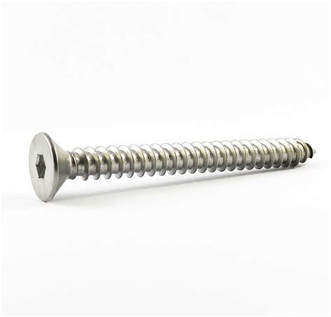 Frameless Direct Coach Screw M X Mm Countersunk Stainless Steel