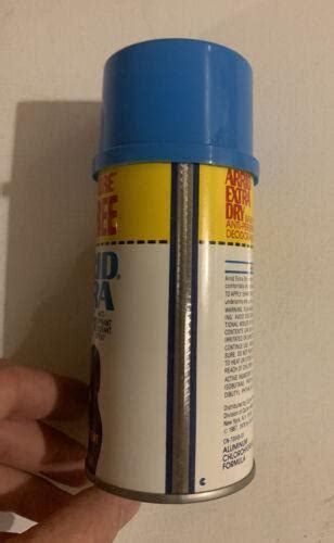 Vintage 1976 Full Unused Arrid Extra Dry Spray Can Anti Perspirant