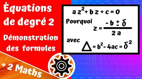 D Monstration Des Formules De R Solution Des Quations De Degr