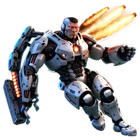 Download Cyborg With Jetpack Png Nms29