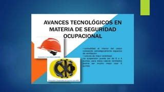 Avances Tecnol Gicos De La Higiene Y Seguridad Laboral Ppt Descarga