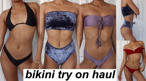 TRY ON BIKINI HAUL Zaful Review YouTube