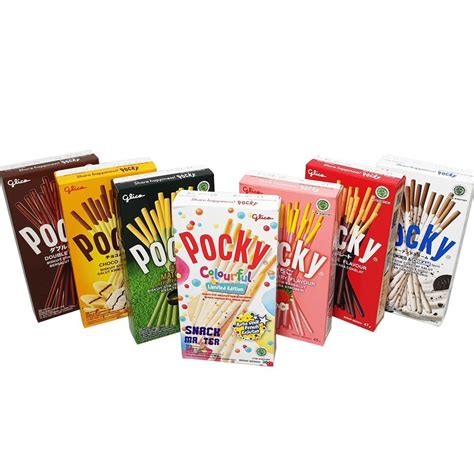 Jual Halal Pocky Glico Stick Aneka Rasa Pretz Pizza Corn Poky