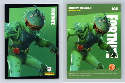 Moisty Merman Fortnite Reloaded Panini Legendary Outfit