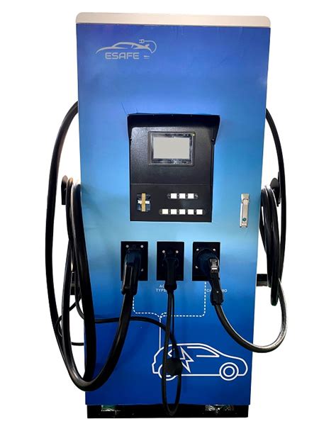 AC DC Integrated EV Charging Station With AC CCS2 Chardemo 3 Guns