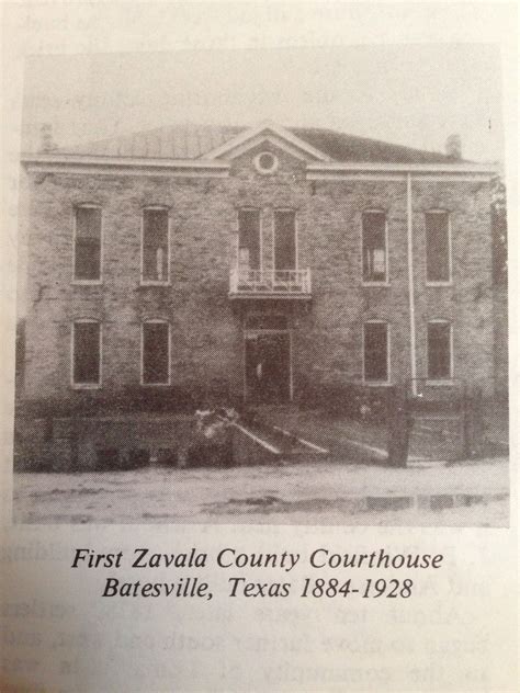 Courthouse Batesville Texas City Rio Grande Valley