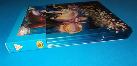 Fotografías del Steelbook de Enredados en Blu ray 3D y 2D UK